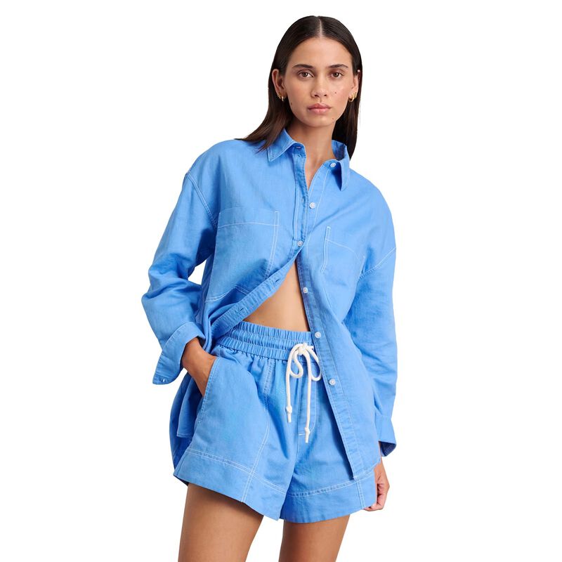 JAG Cindy Linen Oversized Shirt image number 0