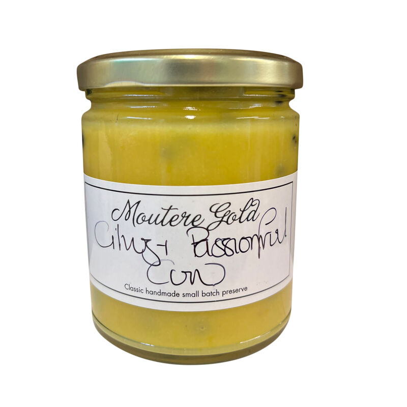 Moutere Gold Citrus Passionfruit Curd 300g image number 0