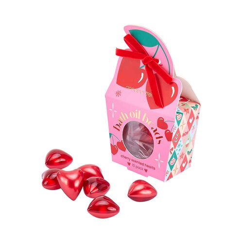 Annabel Trends Christmas Bath Oil Beads - Cherry