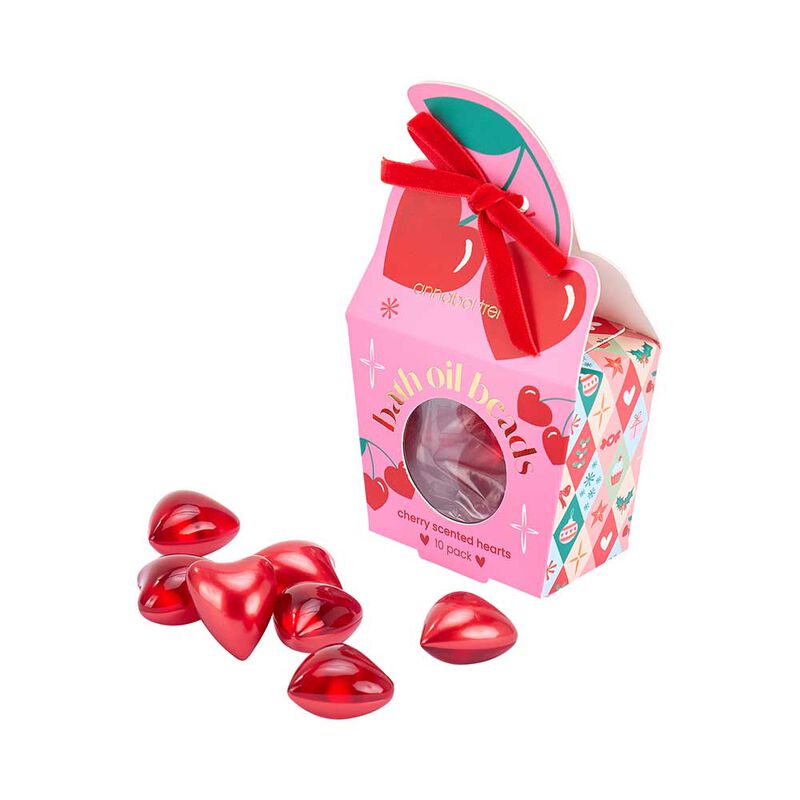 Annabel Trends Christmas Bath Oil Beads - Cherry image number 0
