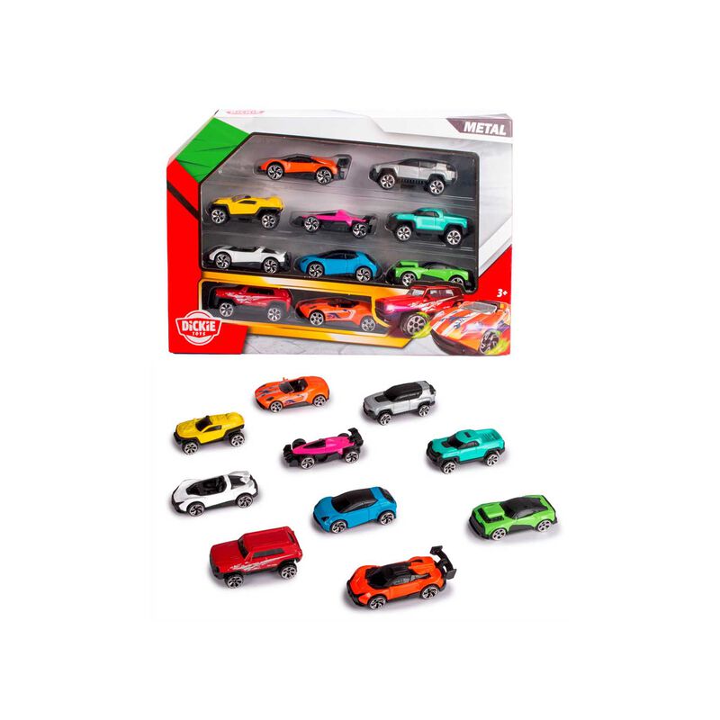 Dickie Toys Die-Cast Vehicles 10 Pk image number 0