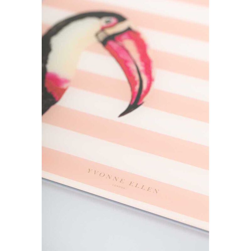 Yvonne Ellen Toucan Glass Worktop Saver image number 1