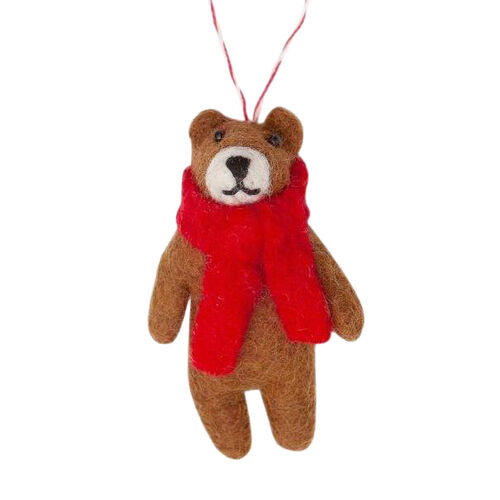 Gifted Hands Brown Bear Decoration