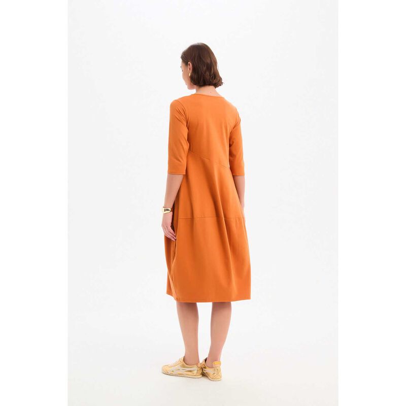 TIRELLI Diagonal Seam Winter Dress image number 1