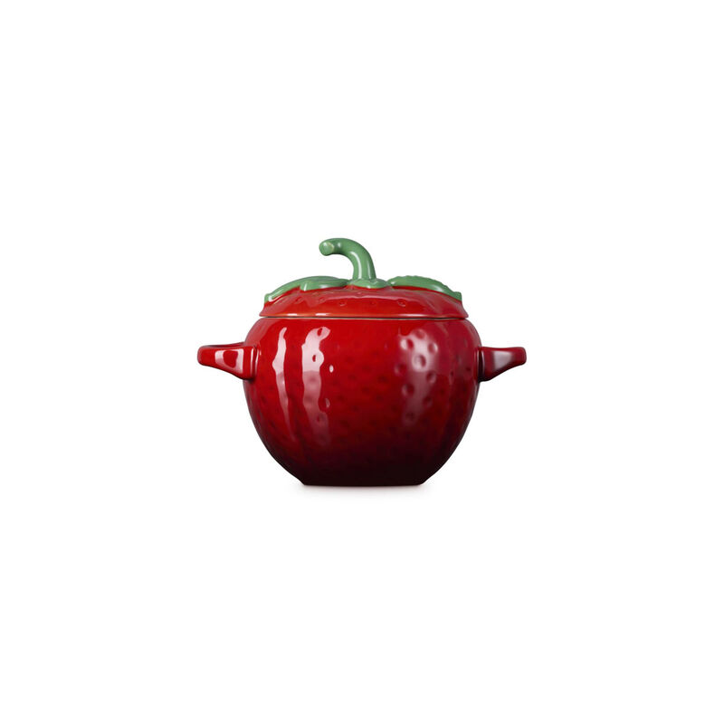 Le Creuset Stoneware Strawberry Cocotte 570ml image number 1