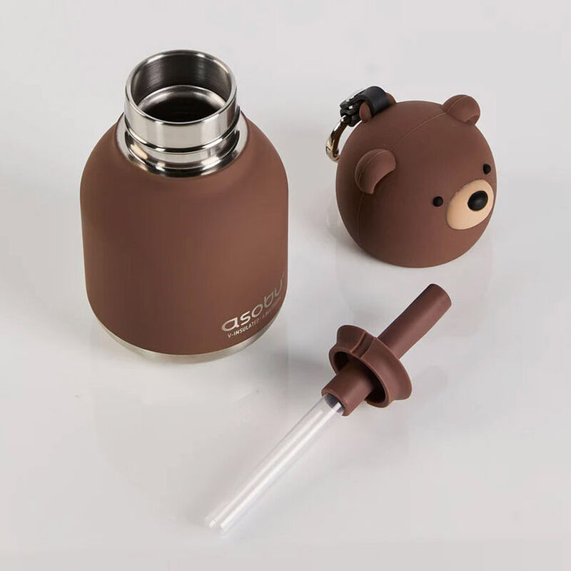 Asobu Bestie Bottle Mini 200ml Brown Bear image number 2