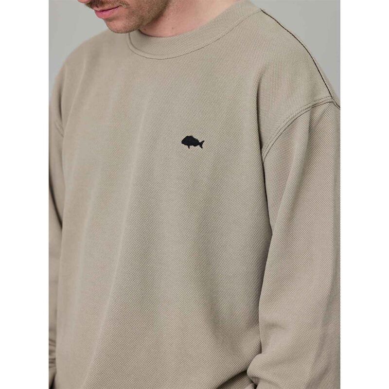 Just Another Fisherman Stamp Pique Ls Tee image number 2