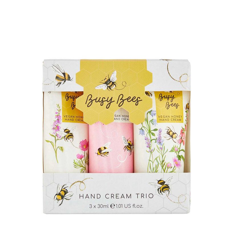 Heathcote & Ivory Busy Bees Hand Cream Trio image number 0