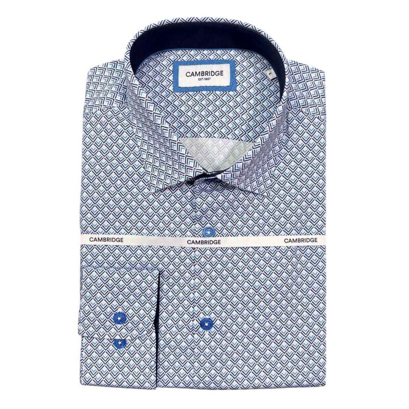 Cambridge Sorrento Blue Shirt FCW220 image number 0