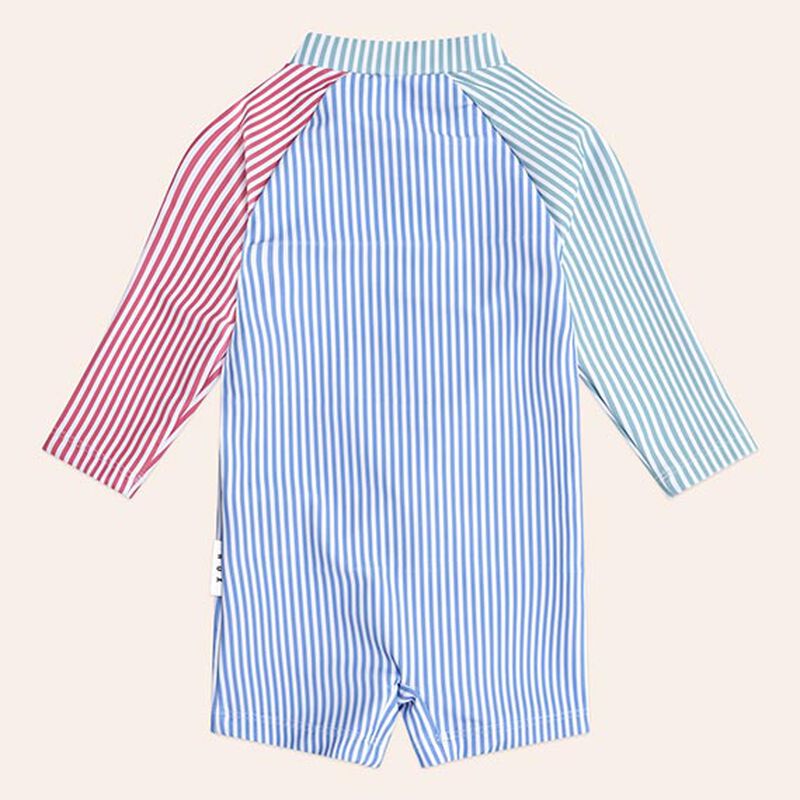Huxbaby Spliced Stripe Swimsuit Shortie image number 1