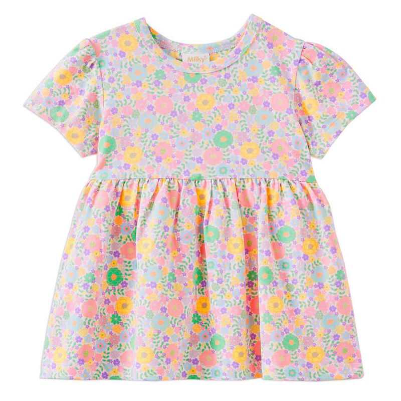 Milky Pastel Garden Swing Tee 2-7Y image number 0