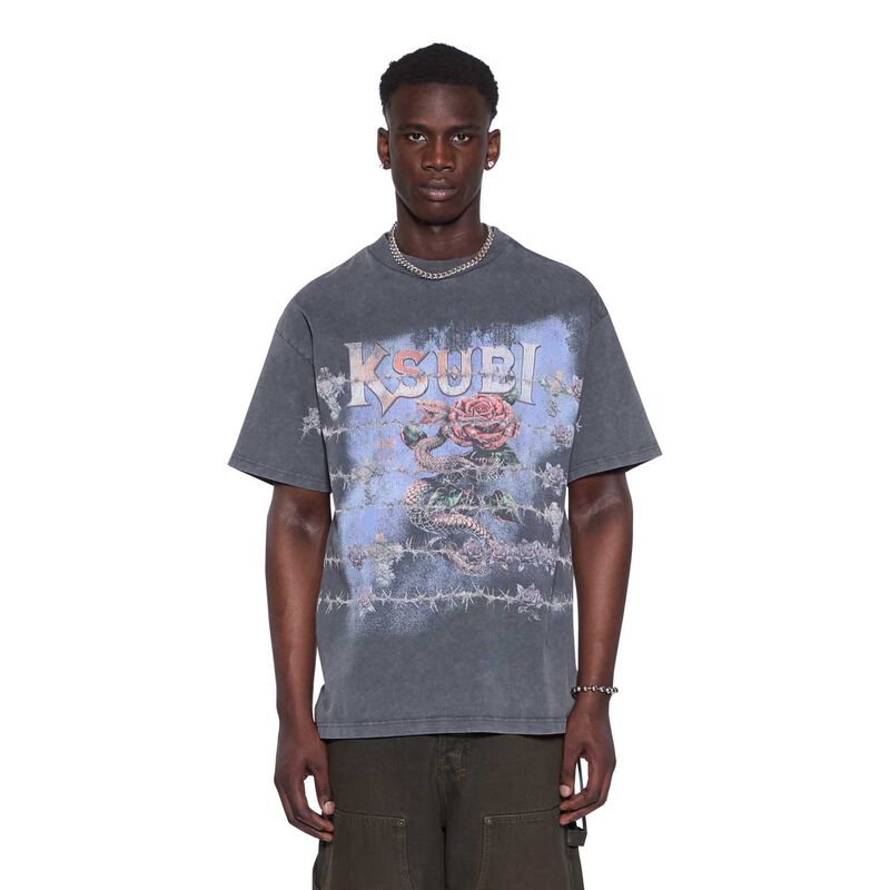 Ksubi Death Snake Ekcess SS Tee Rhino image number 0