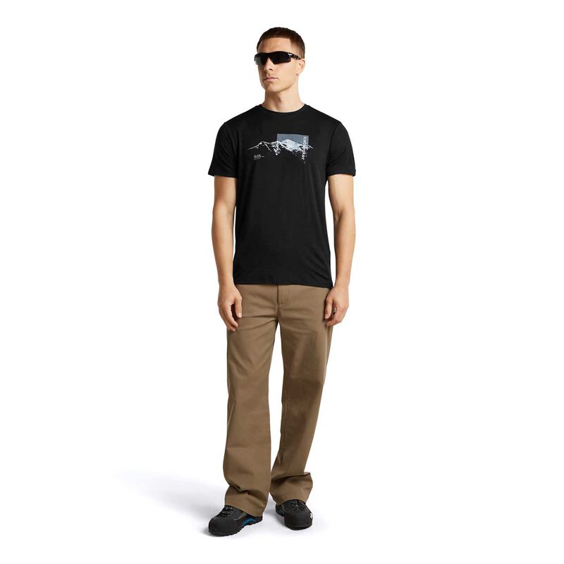 Icebreaker M Merino 150 Tech Lite SS Tee Pure Altitude image number 3
