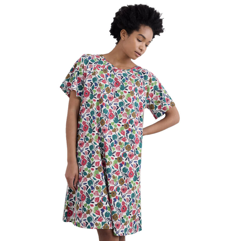 Seasalt Cornwall Day Star Nightdress Zennor Blooms Mix image number 0