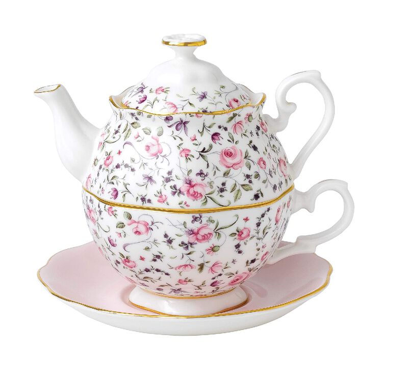 Royal Albert Rose Confetti Tea for One image number 0