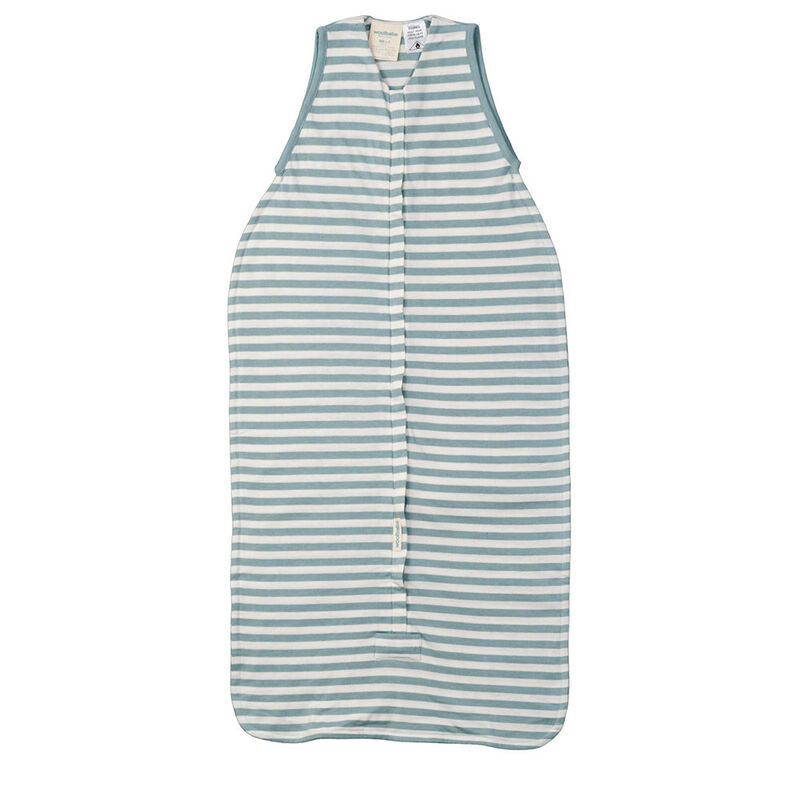 Woolbabe 3 Seasons Front Zip Merino/Organic Cotton Sleeping Bag - Tide image number 0