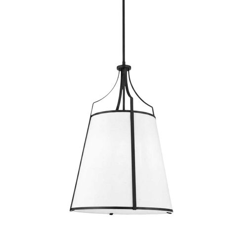 French Country Ellery Pendant Narrow Black