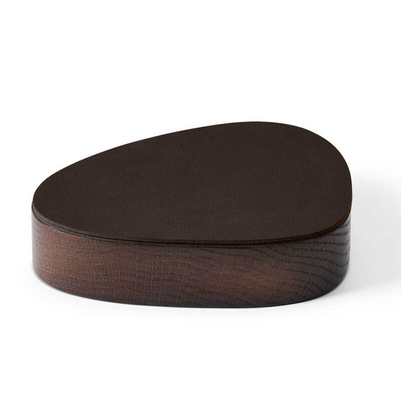 LIND DNA Wood Box & Lid Curve Oak Smoked Nupo - Hazel image number 1