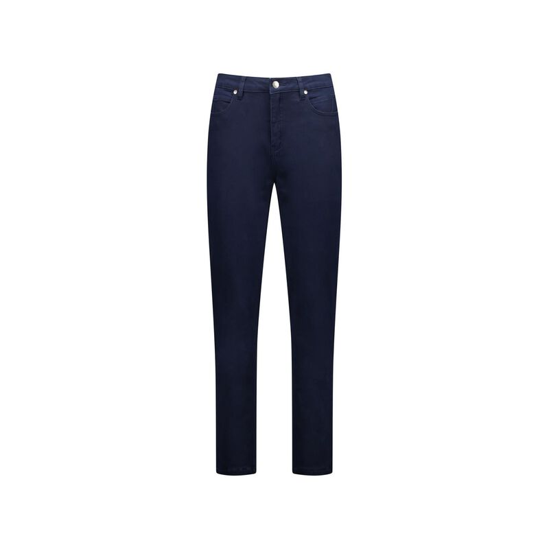 Vassalli Slim Leg Full Length Knit Denim Jean image number 2