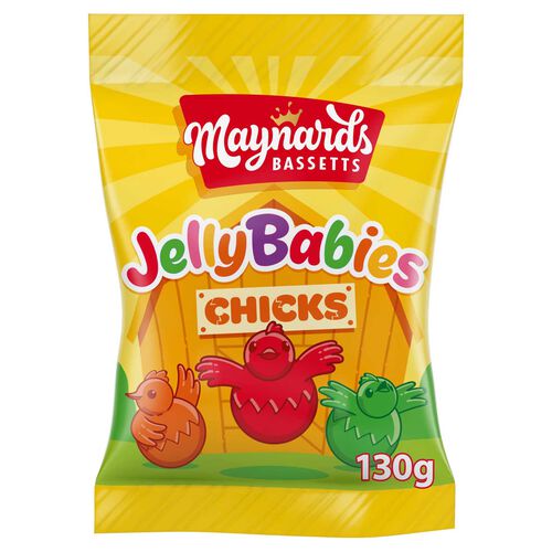 Maynards Bassetts Jelly Babies Chicks 130g