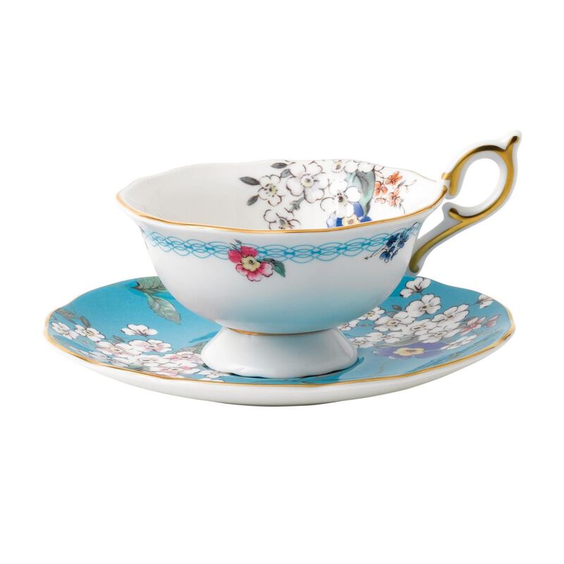 Wedgwood Wonderlust Apple Blossom Teacup & Saucer image number 0