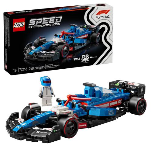 LEGO Speed Champions Visa Cash App RB VCARB 01 F1® Race Car