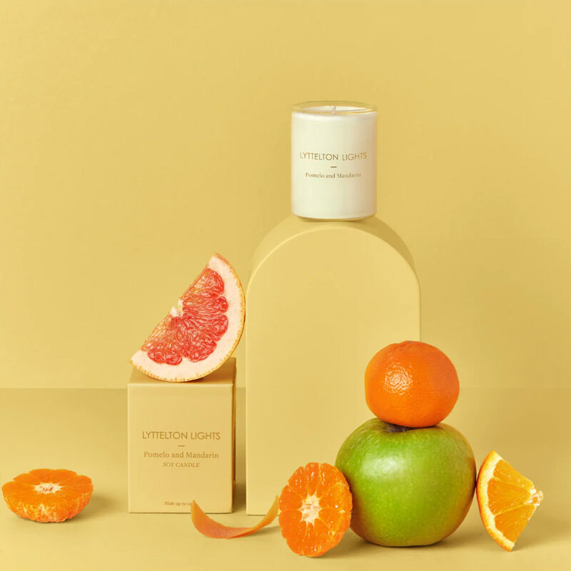 Lyttelton Lights Pomelo & Mandarin Candle image number 1
