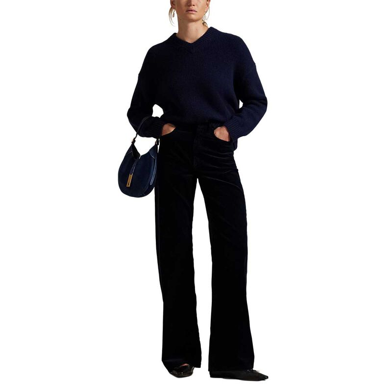 Polo Ralph Lauren Cotton Corduroy Wide Leg Pant image number 3