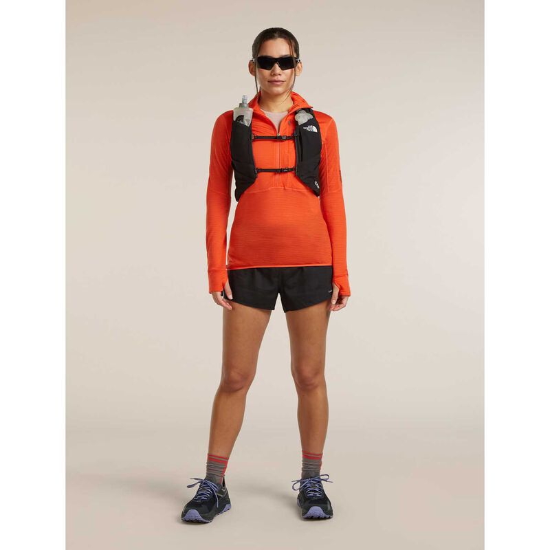 Icebreaker W Merino Blend 200 RealFleece Descender LS Half Zip image number 7