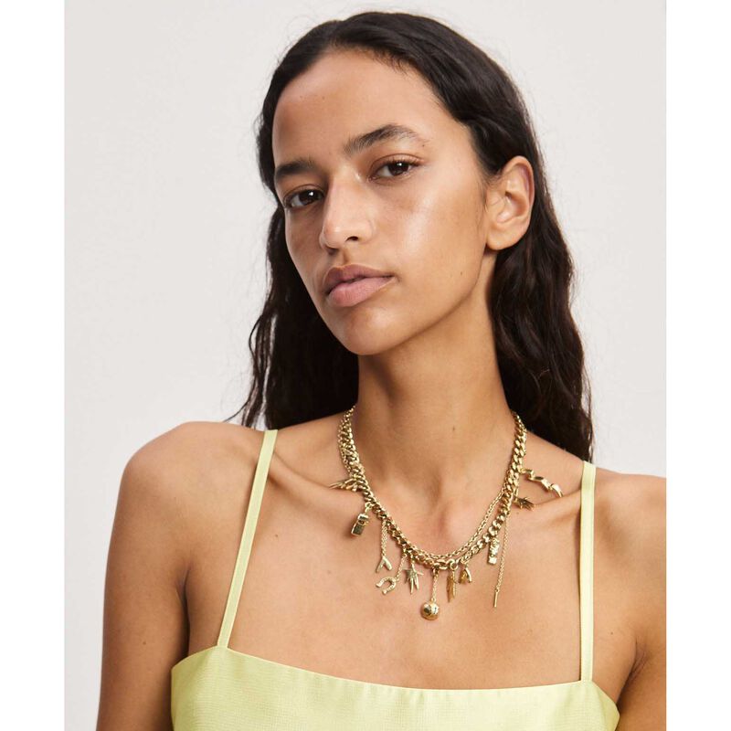 ALÉMAIS Team Spirit Charm Necklace image number 1