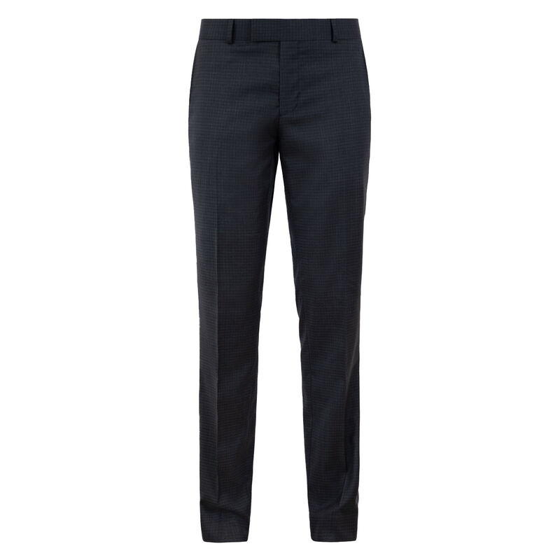 Rembrandt Lotus Charcoal Textured Check Trouser image number 0