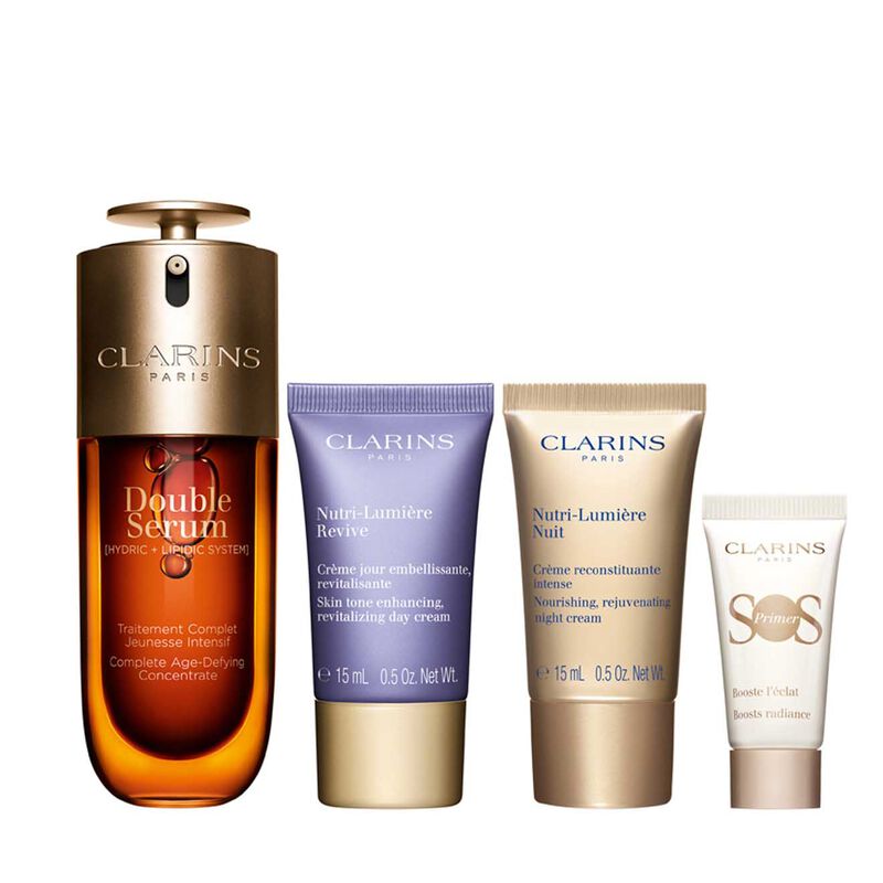 Clarins Double Serum & Nutri-Lumière Collection image number 1