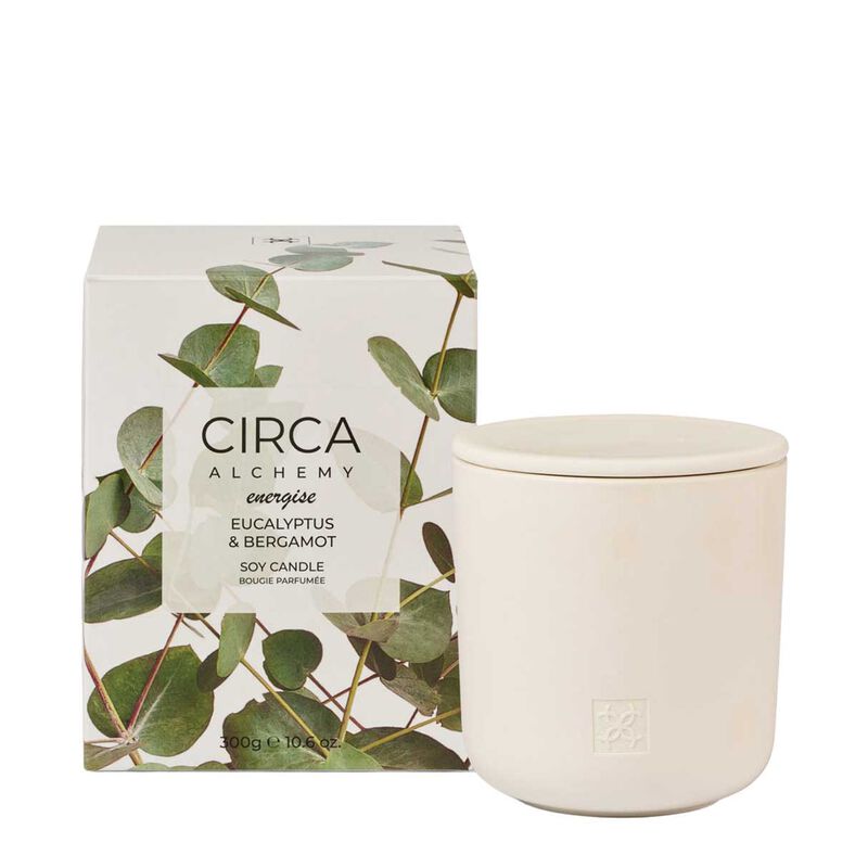 CIRCA Alchemy Energise Eucalyptus & Bergamot Candle 300g image number 0