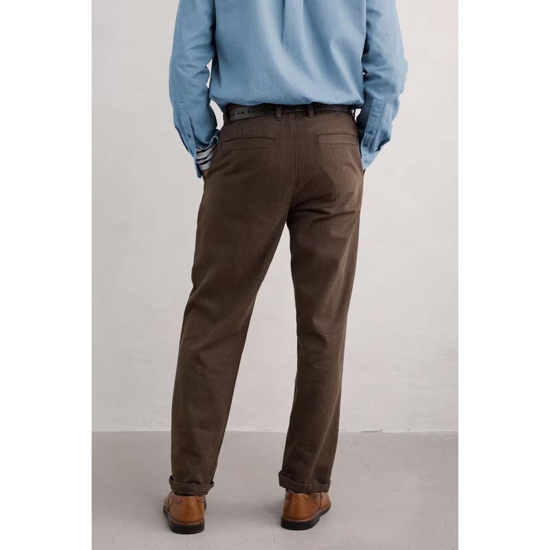 Seasalt Cornwall Men's Helmsman Trouser Pepper image number 1