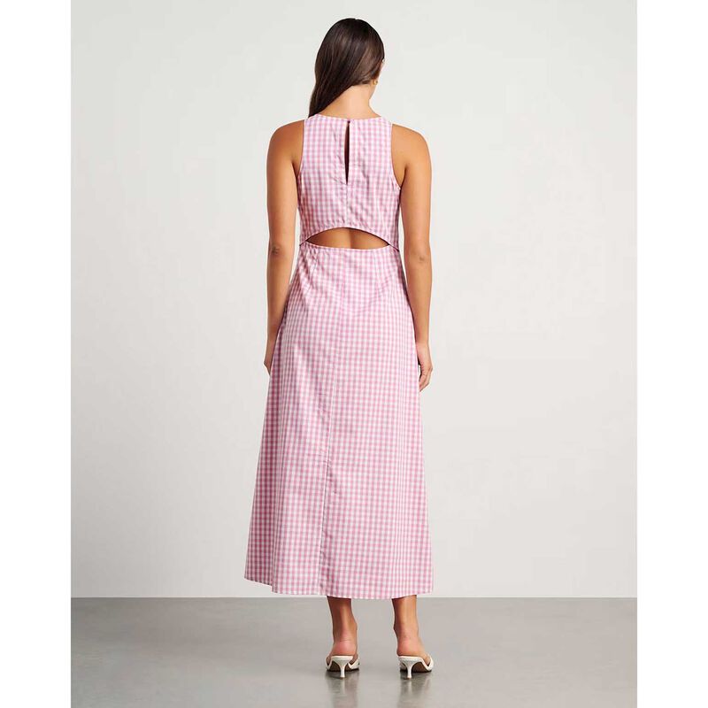 JAG Poppy Gingham Maxi Dress image number 5
