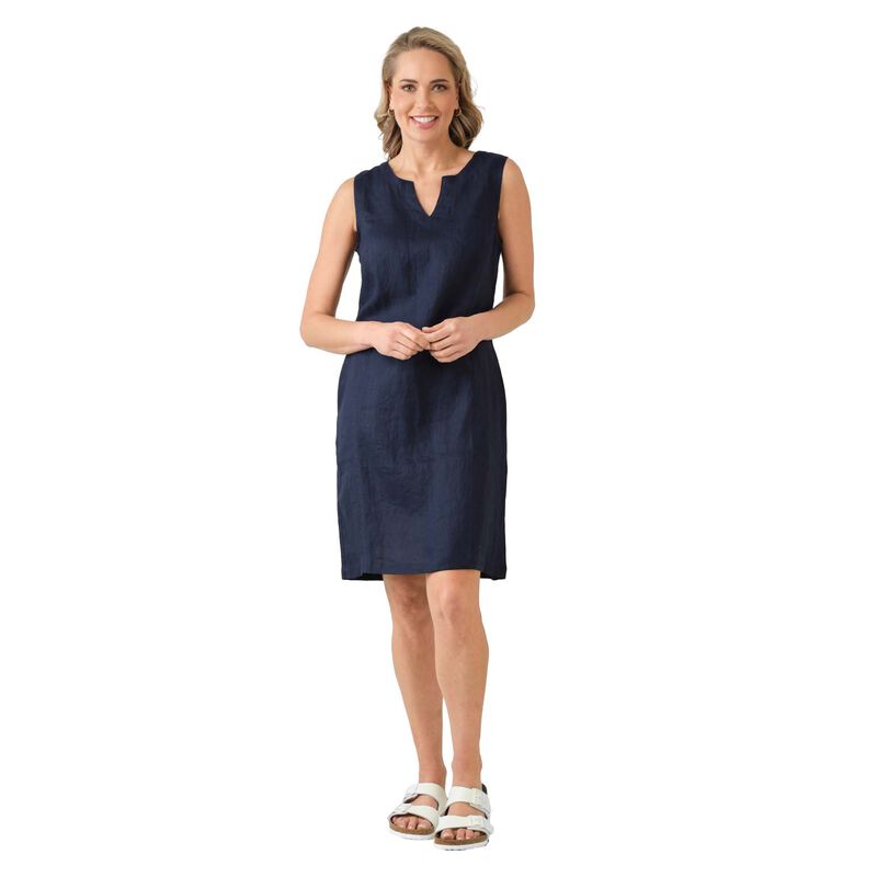 B Essentials Linen Sleeveless Dress image number 8