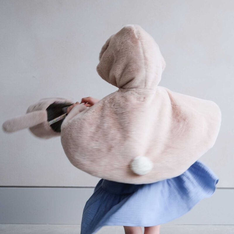 Mimi & Lula Bunny Cape Beige image number 2