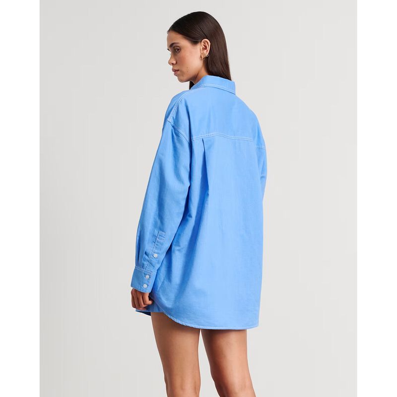 JAG Cindy Linen Oversized Shirt image number 1
