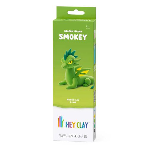 Hey Clay Dragon Island, Smokey, 3 Cans