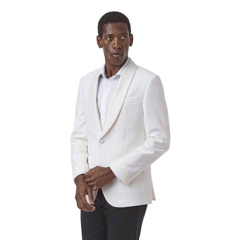 Cambridge Ascot Wht Satin Jacket Fcm301 image number 3