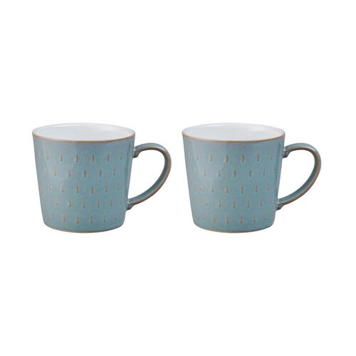 Denby Azure Cascade Mug 460ml Set Of 2