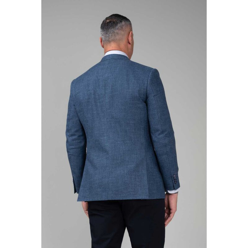 Rembrandt Cooper Pacific Blue Linen-Slub Blazer image number 1