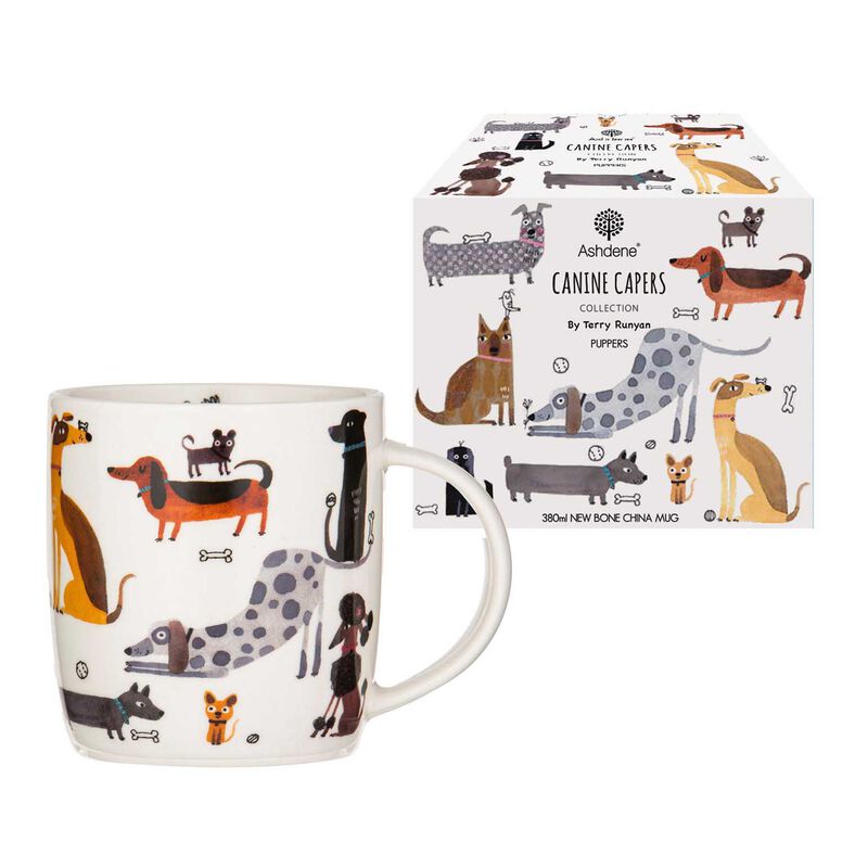 Ashdene Canine Capers Puppers Mug image number 2