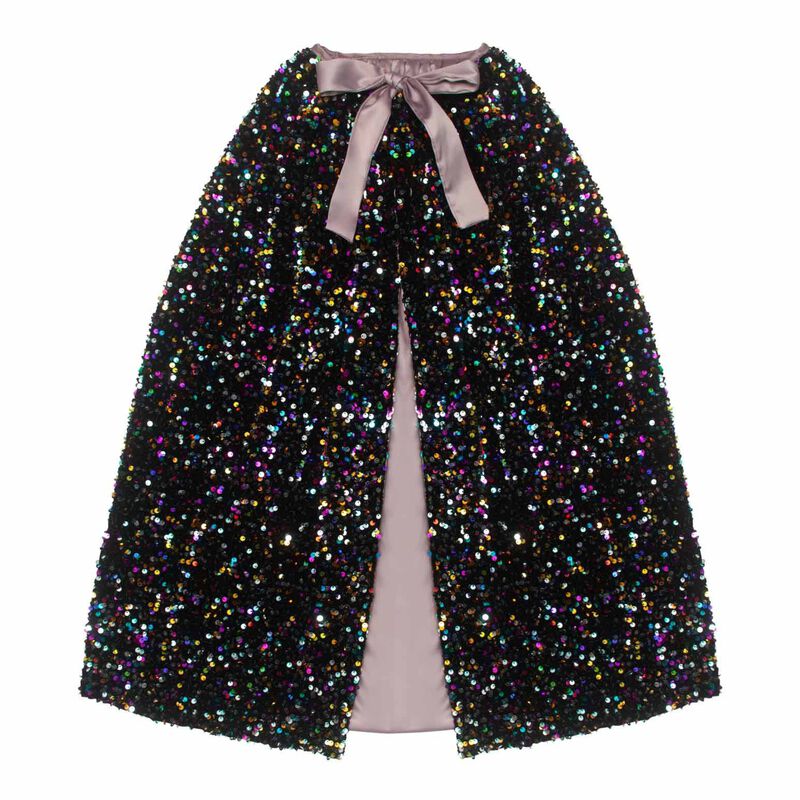 Mimi & Lula Rainbow Sequin Cape image number 0