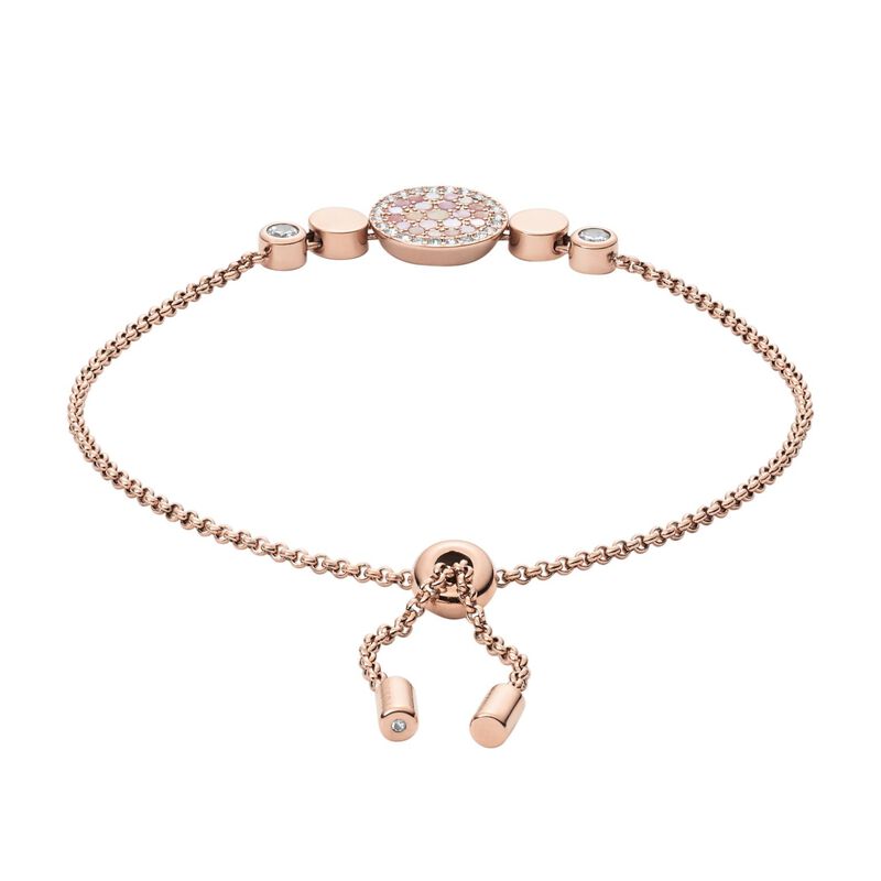 Fossil Mother-Of-Pearl Disc Bracelet image number 1