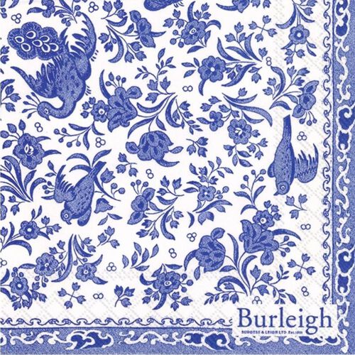 IHR Burleigh Regal Peacock Luncheon Napkin