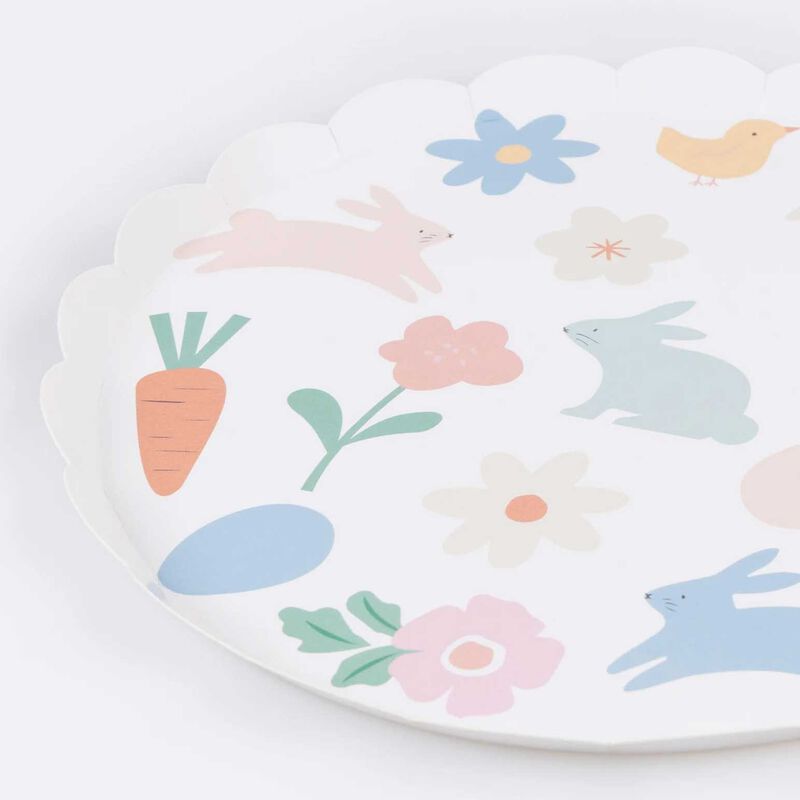 Meri Meri Easter Icons Side Plates (x8) image number 1