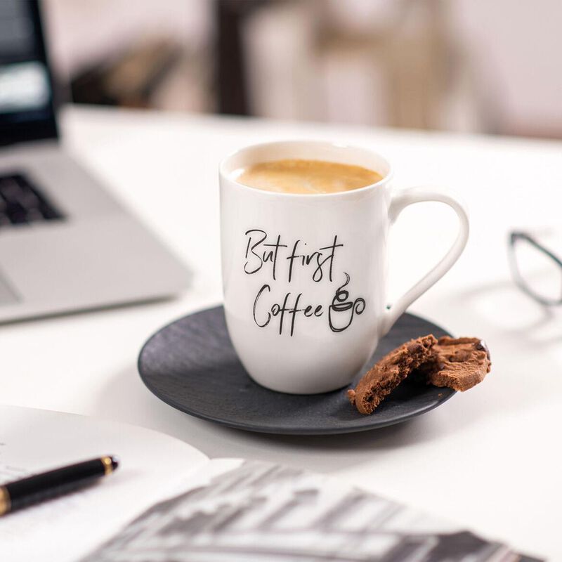 Villeroy & Boch Statement Mug But First Coffee image number 2