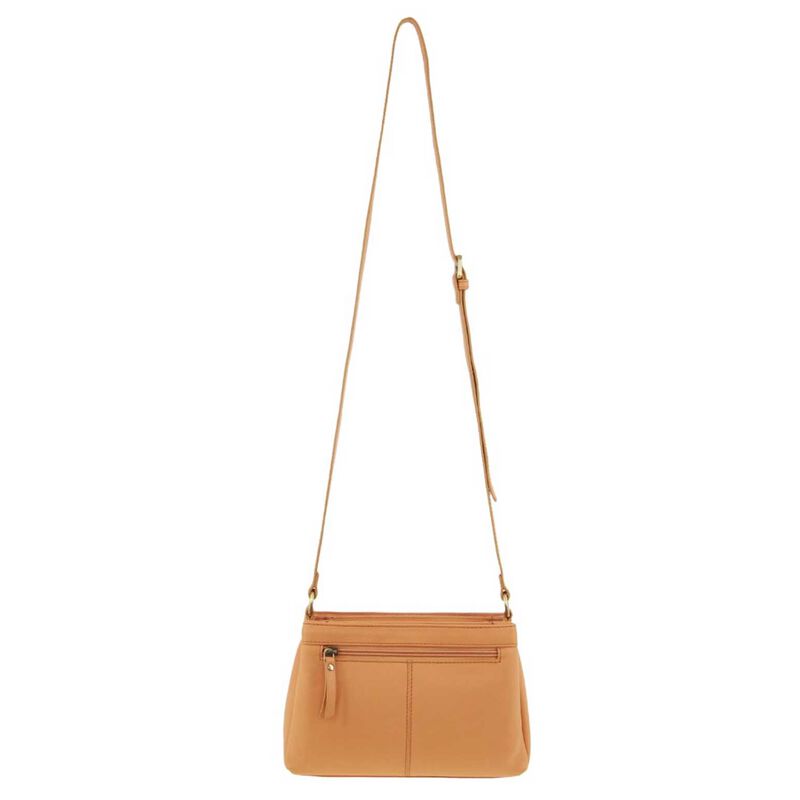Pierre Cardin Leather Pleated Crossbody Bag image number 1