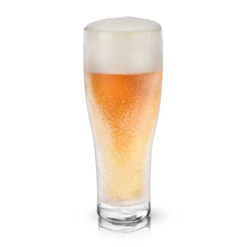 Viski Glacier: Double Walled Chilling Beer Glass